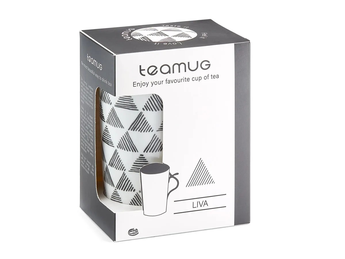 Tisanera Teamug "Liva" 0,4l. porcelana (2 motivos) - Imagen 2