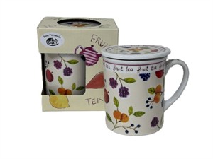 Tisanera "Frutti" porcelana 0,25l.