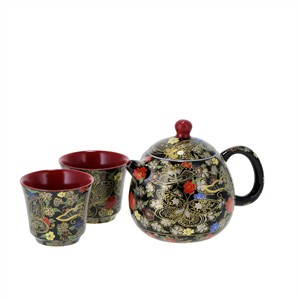 Juego Porcelana "Morpho" Tetera 0,15l.+2 cuencos 0,05l.