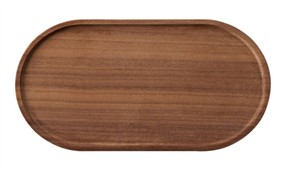 Bandeja "Xiu" nogal 18,5 x 9,2 cm.