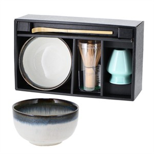 Juego Matcha "Hairo" 4 pzas. caja regalo