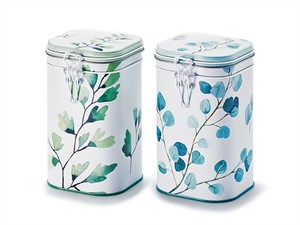 Lata "Trees" 250gr. cierre clip Verde