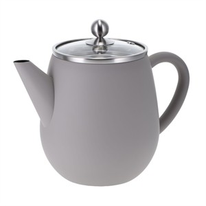 Tetera Bredemeijer "Eva" 1,1l. acero inox doble pared GRIS