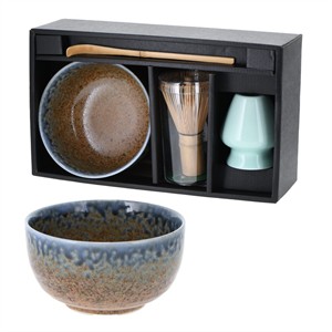 Juego Matcha "Daidairo" 4 pzas. caja regalo