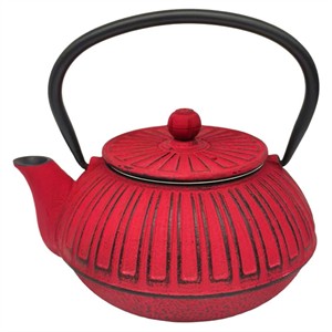 Tetsubin "Red Lines" 0.6 litros, ROJA