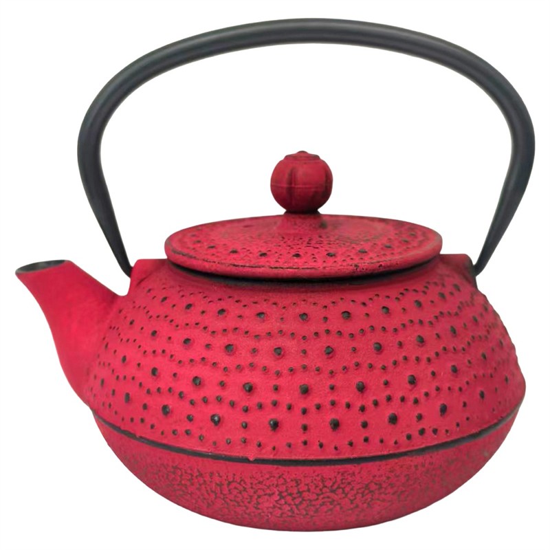 Tetsubin "Dots" 0,8l. ROJA