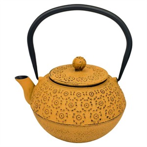 Tetsubin "Flowers" 1l. AMARILLA