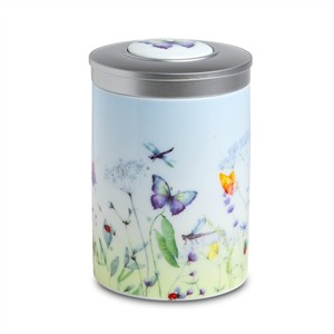Contenedor de té "Papillon" 100gr. porcelana