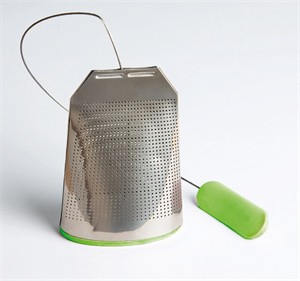 Infusor "Bolsa de té"  acero inox 7,5cm