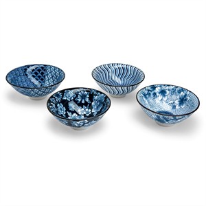 Set 4 cuencos "Sumi" 0,06l. porcelana (surtidos)