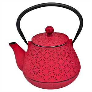 Tetsubin "Daisy" 0,6l. ROJA