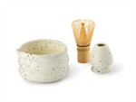 Juego Matcha "Miaka" cerámica 3 pzas.