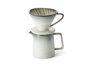 Set de café "Nelio" 0,45l. porcelana reactiva
