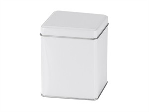 Lata cuadrada "Glory" 100gr. blanca