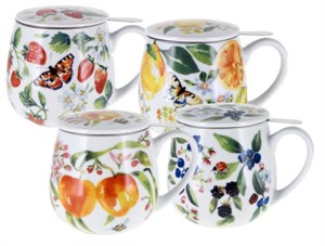 Tisanera "Fruta Favorita" 0,35l. porcelana