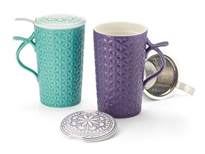 Tisanera Teamug "Skadi" 0.4l. porcelana (2 colores)