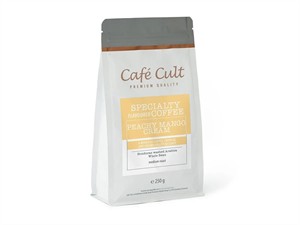 Café Aromatizado "Crema de mango y melocotón" 250gr.