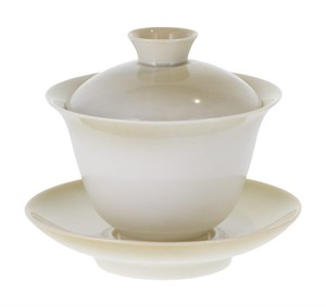 Gaiwan "Minho" 0,15l. porcelana  (esmalte ceniza vegetal)