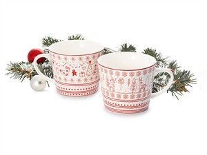 Taza "Festival de Navidad" 0,4l. New Bone China