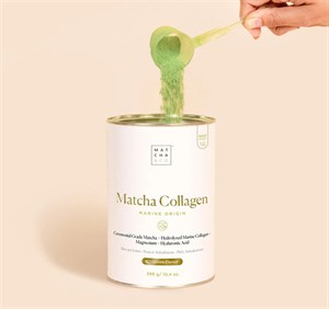 Matcha Colágeno Marino Limón  300gr. (M&CO)